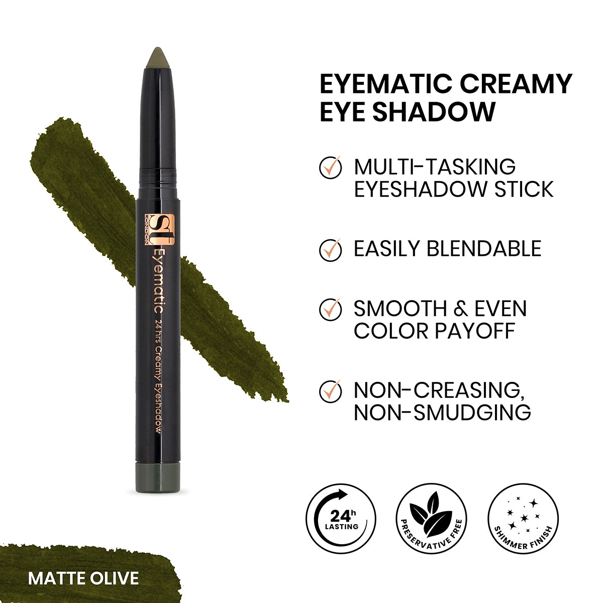 ST London - Eyematic Creamy Eye Shadow