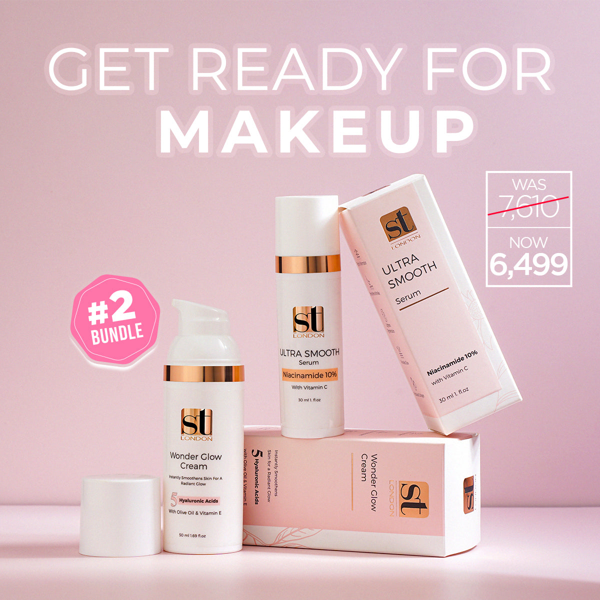 ST London - Get Ready for Makeup Bundle
