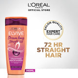 LOreal Paris - Dream Long Straight 72H Shampoo - 360ml