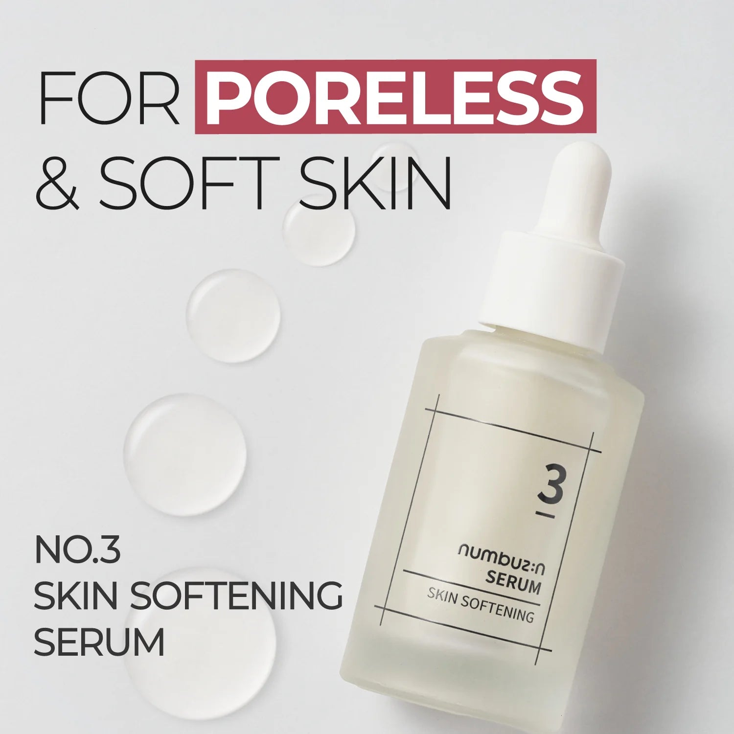 Numbuzin - No 3 Skin Softening Serum - 30ml