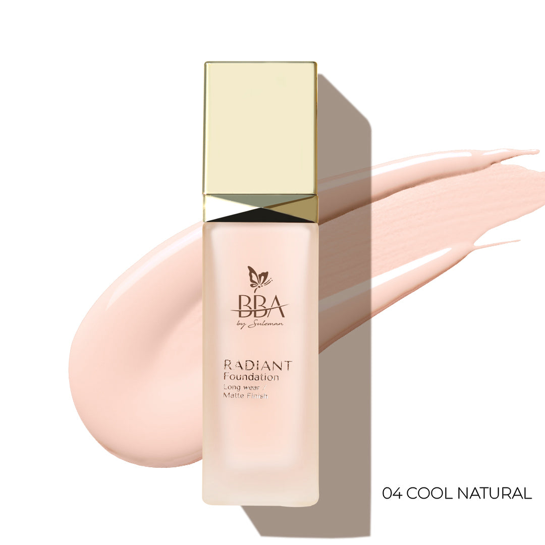 BBA By Suleman - Radiant Foundation - 4 Cool Natural