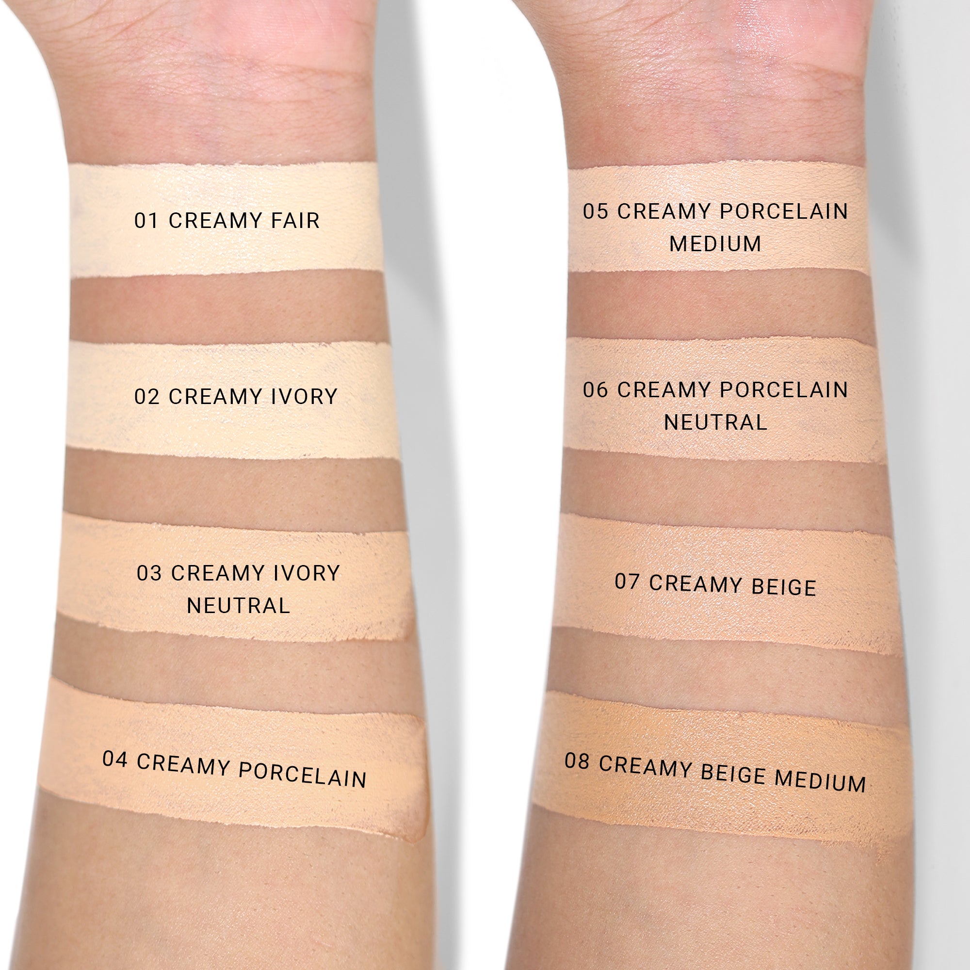 BBA By Suleman - Sh 2x Wear Stick Foundation - Creamy Porcelain Neutral