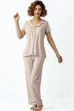 BLS - Misty Viscose Pajama Set - Ivory