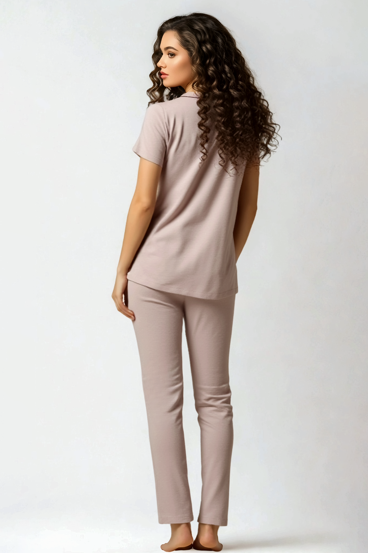 BLS - Misty Viscose Pajama Set - Ivory