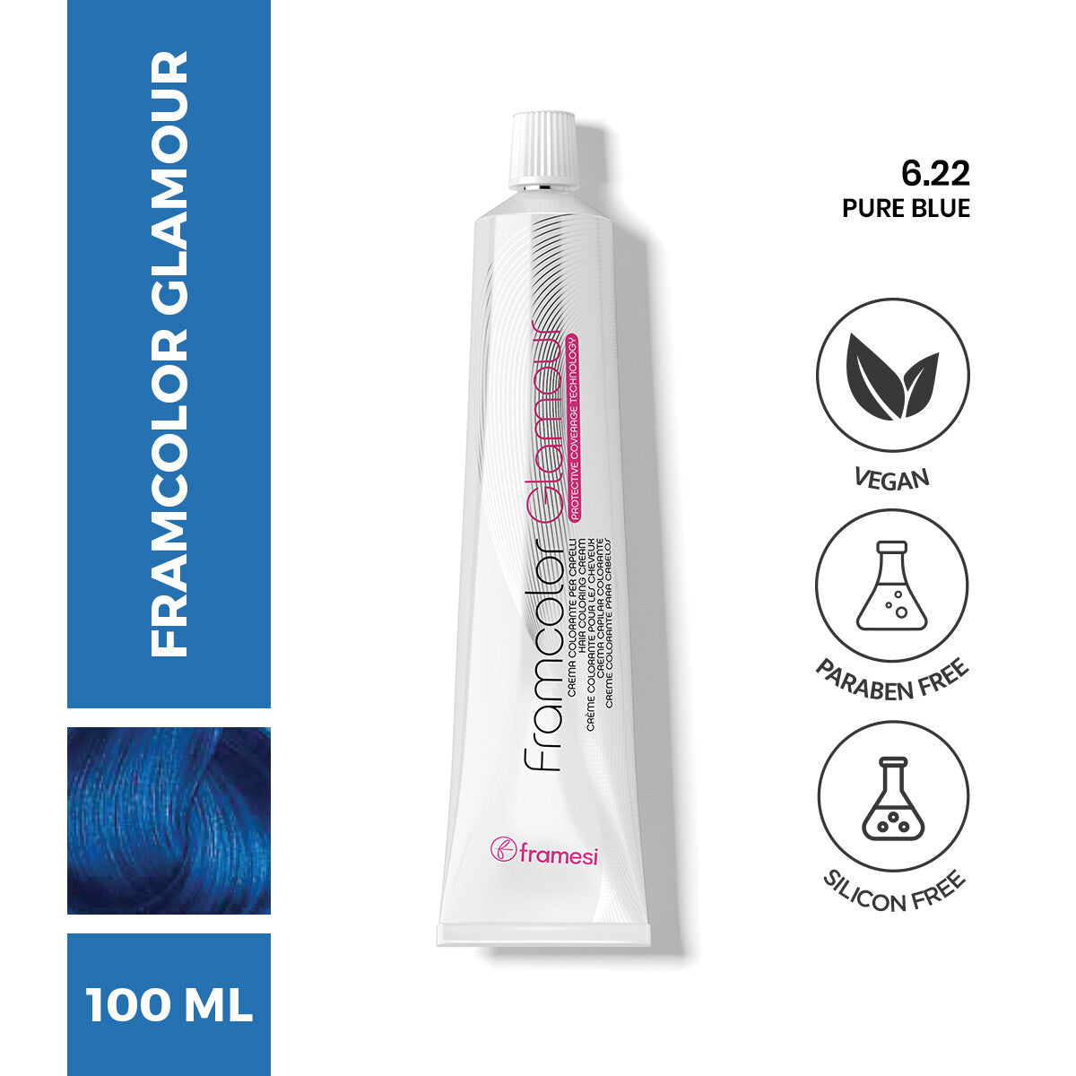 Framesi - FramColor Glamour - 6.22 Pure Blue