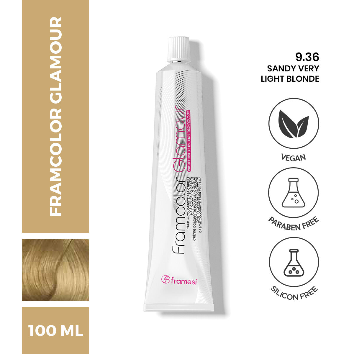 Framesi - FramColor Glamour - 9.36 Sandy Very Light Blonde