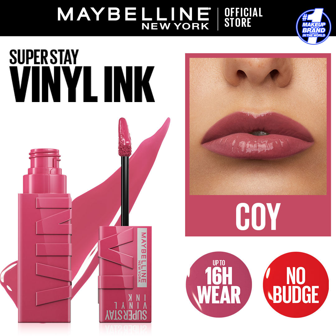 Maybelline - Superstay Vinyl Ink Liquid Lipstick (Copy)
