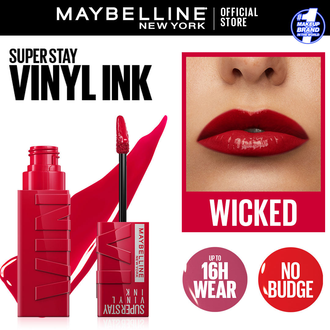 Maybelline - Superstay Vinyl Ink Liquid Lipstick (Copy)