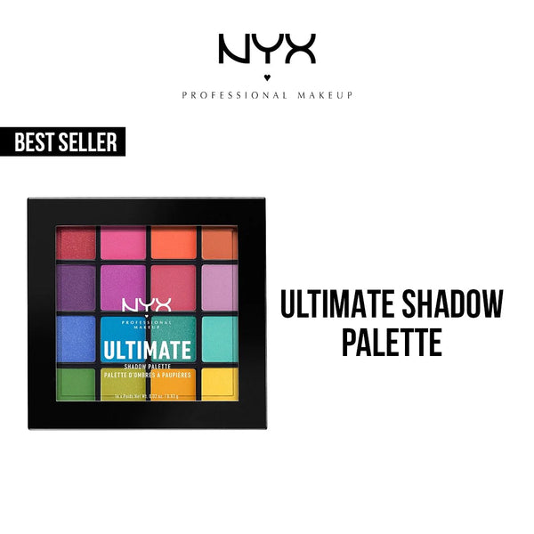 NYX Ultimate Shadow Pallet Brights Makeup City Pakistan