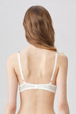 BLS - Pero Wired And Padded Cotton Bra - White