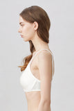 BLS - Pero Wired And Padded Cotton Bra - White