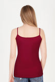 BLS - Zendaya Stretchable Cotton Camisole - Bordo