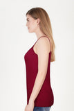 BLS - Zendaya Stretchable Cotton Camisole - Bordo