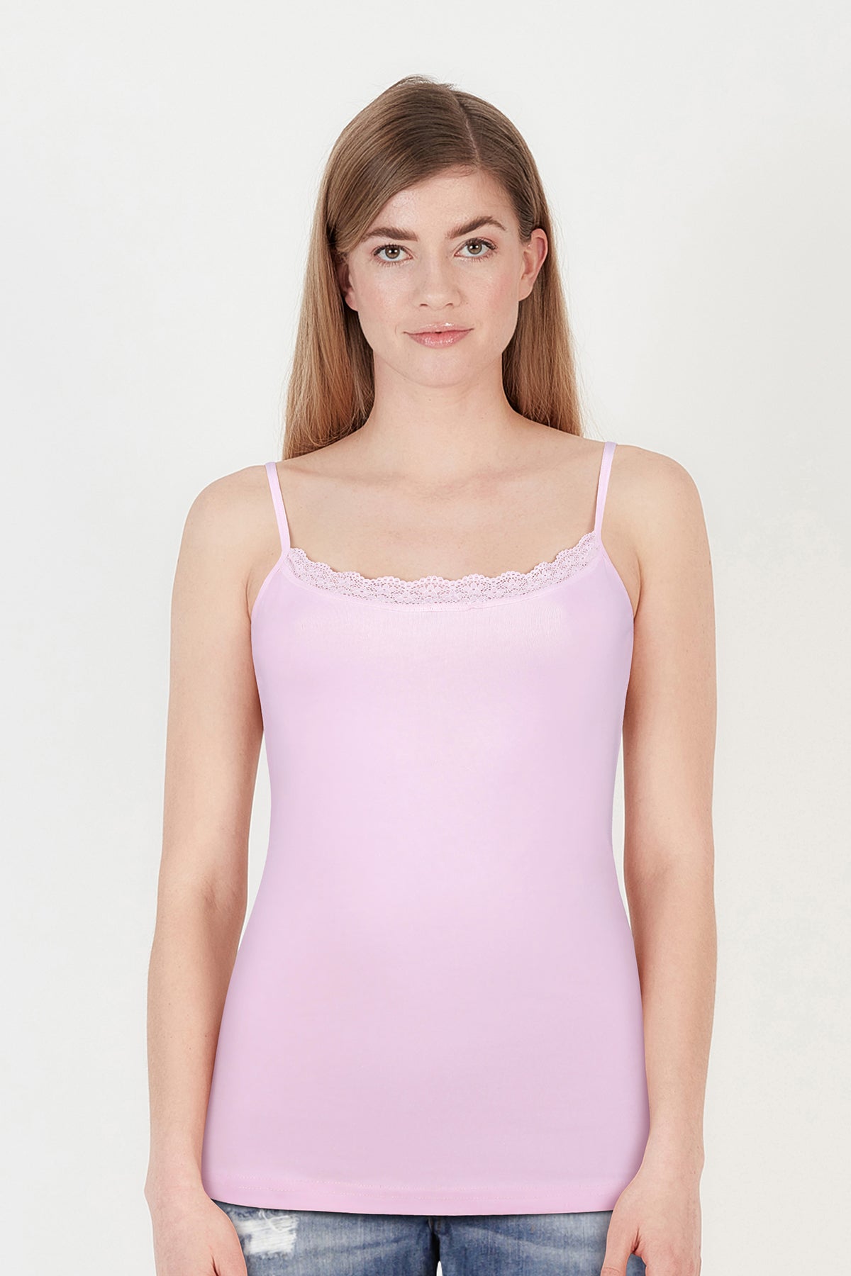 BLS - Zendaya Stretchable Cotton Camisole - Pink