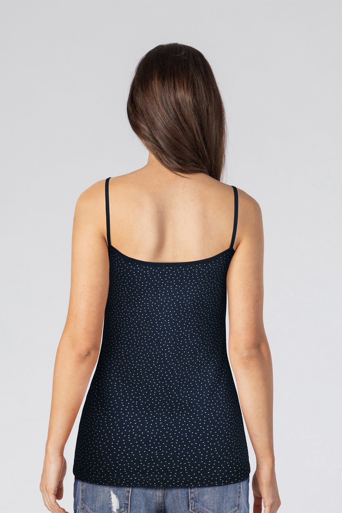 BLS - Zorana Stretchable Cotton Camisole - Black