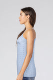 BLS - Zorana Stretchable Cotton Camisole - Blue