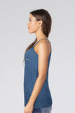 BLS - Zorana Stretchable Cotton Camisole - Navy Blue