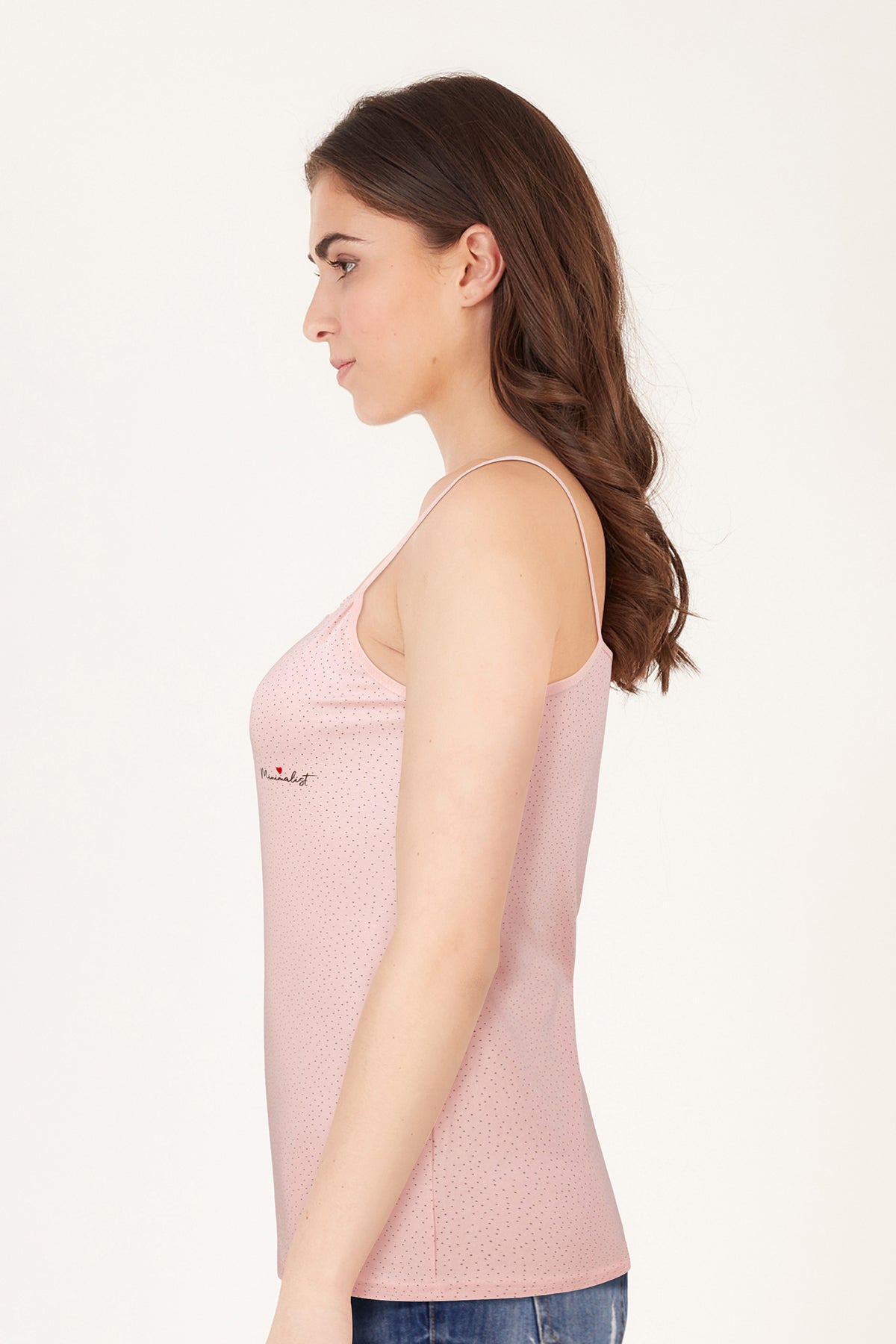 BLS - Zorica Stretchable Cotton Camisole - Pink
