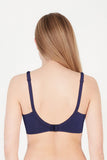 BLS - Calantha Non Wired And Non Padded Cotton Bra - Navy Blue