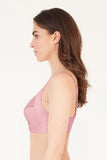 BLS - Cansu Non Wired And Non Padded Cotton Bra - Cosmo Pink