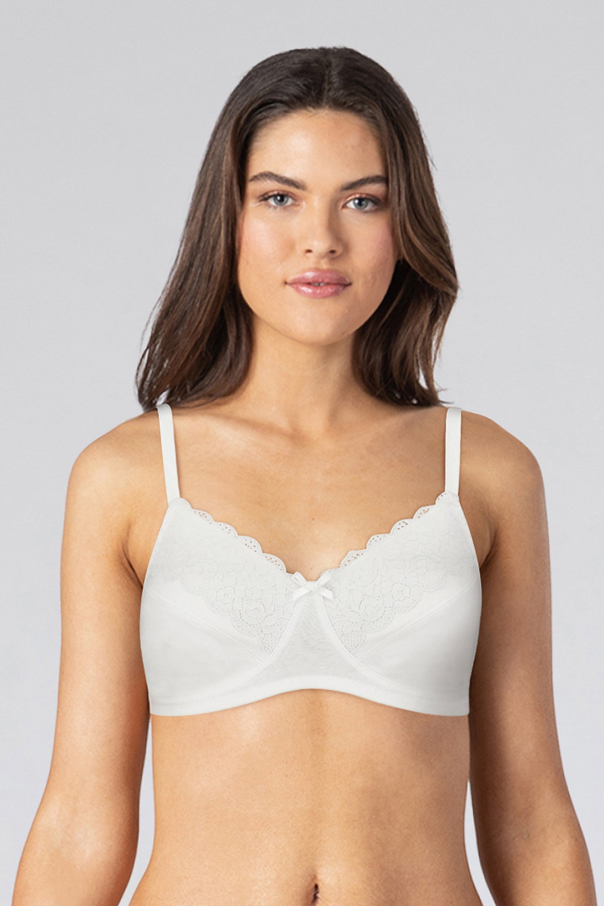 BLS - Caprina Non Wired And Non Padded Cotton Bra - Vanilla