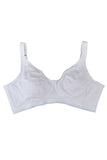 BLS - Carole Non Wired And Non Padded Cotton Bra - White