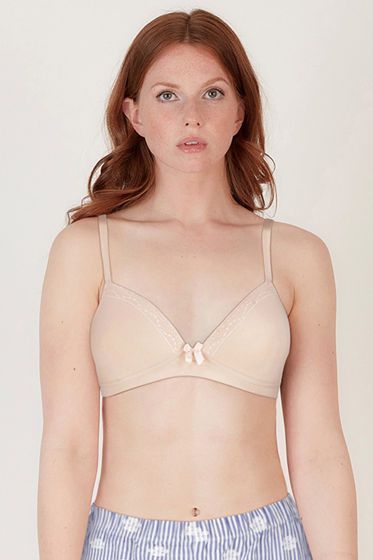 BLS - Clarie Non Wired And Padded Bra - Piony