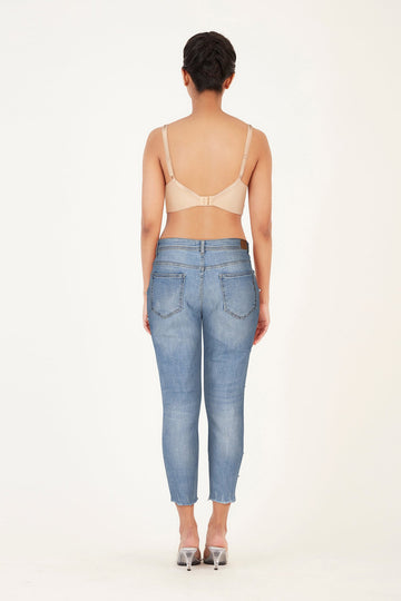 BLS - Colette Non Wired And Non Padded Cotton Bra - Skin