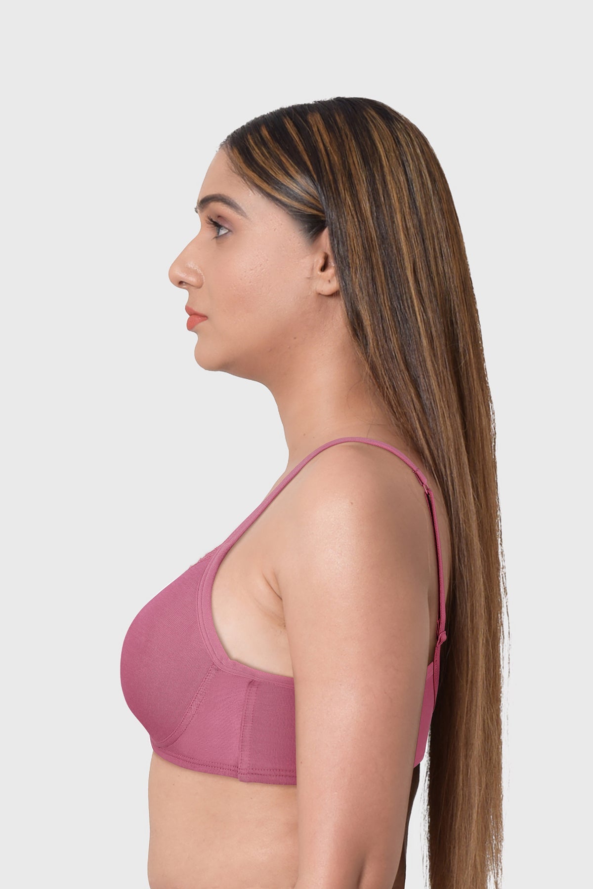 BLS - Colma Non Wired And Padded Cotton Bra - Malaga