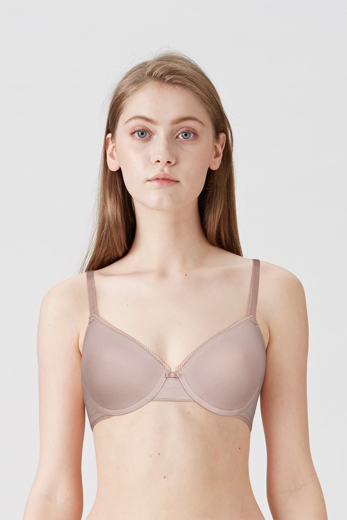 BLS - Colo Wired And Padded Cotton Bra - SD Grey
