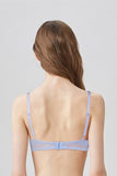 BLS - Paza Wired And Padded Cotton Bra - Light Blue