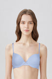 BLS - Paza Wired And Padded Cotton Bra - Light Blue