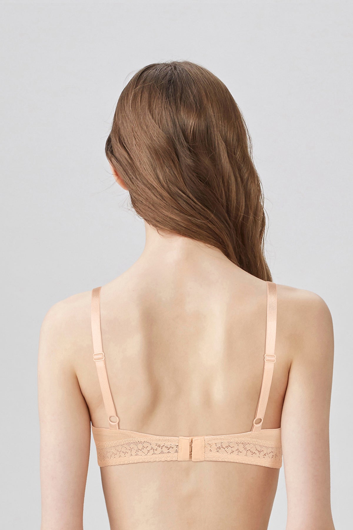 BLS - Paza Wired And Padded Cotton Bra - Skin