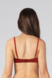 BLS - Pixie Wired And Padded Bra - Cherry
