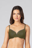 BLS - Pixie Wired And Padded Bra - Leaf Green