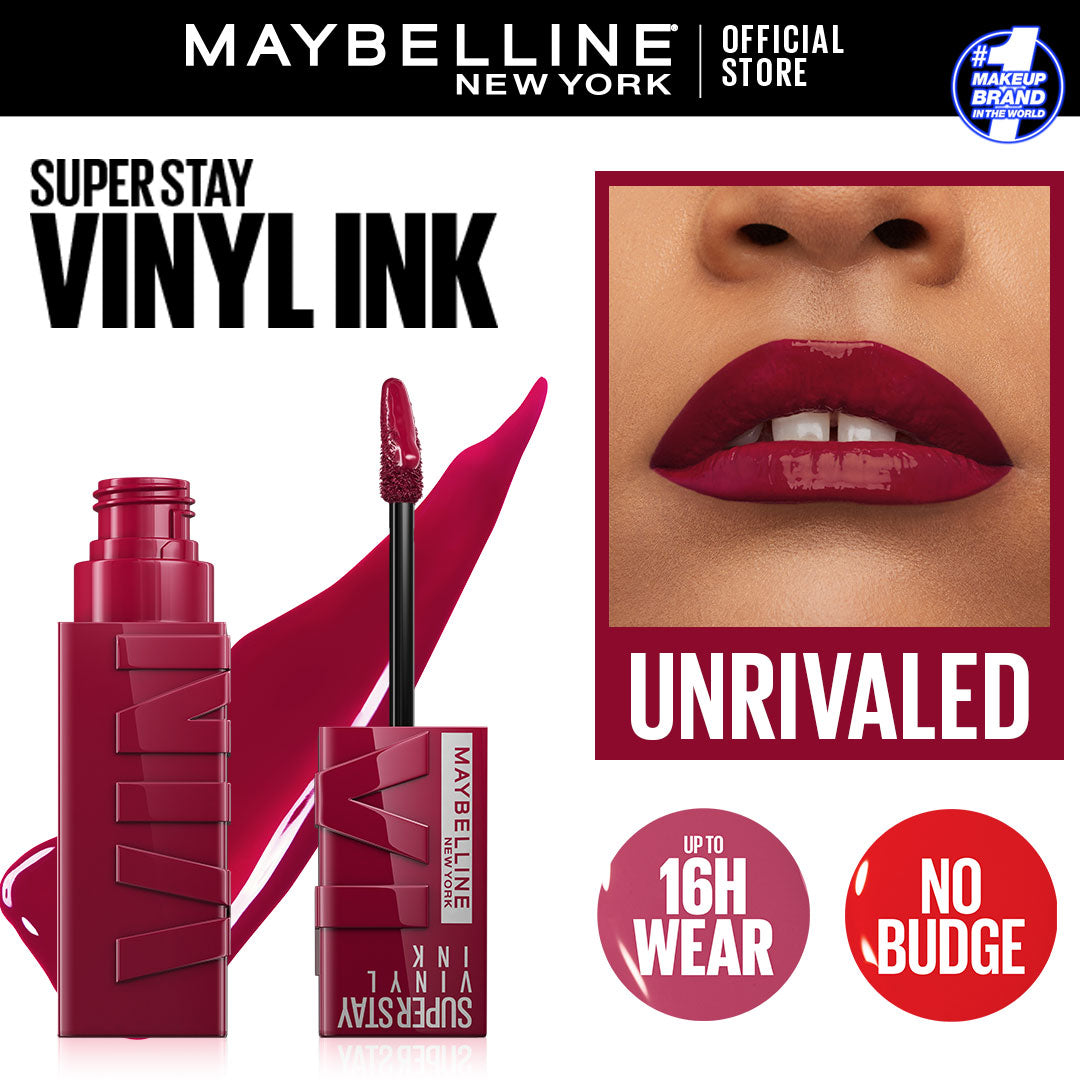 Maybelline - Superstay Vinyl Ink Liquid Lipstick - Unrivaled