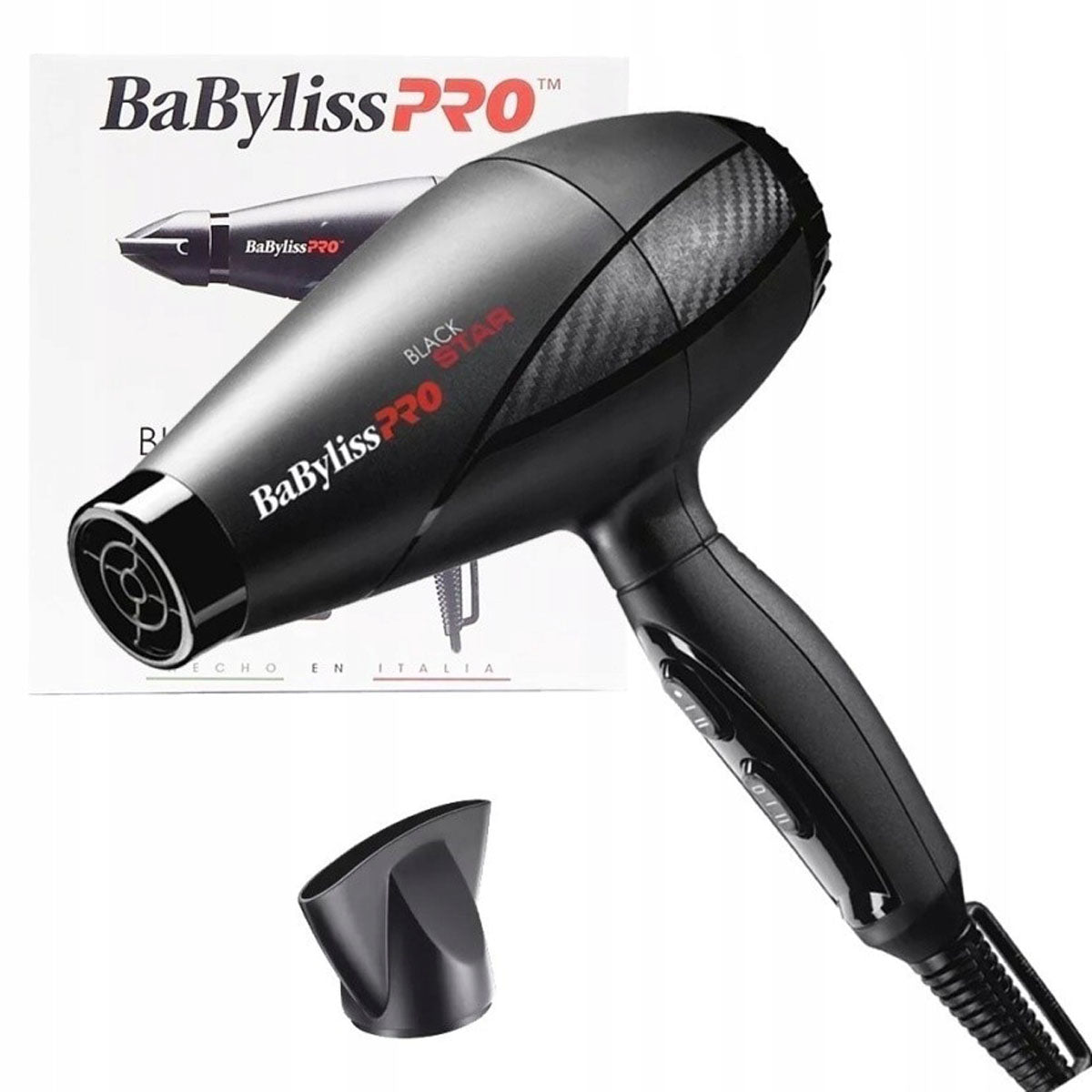Babyliss - Black Star Ionic Dryer 2200w (BAB6250IE)