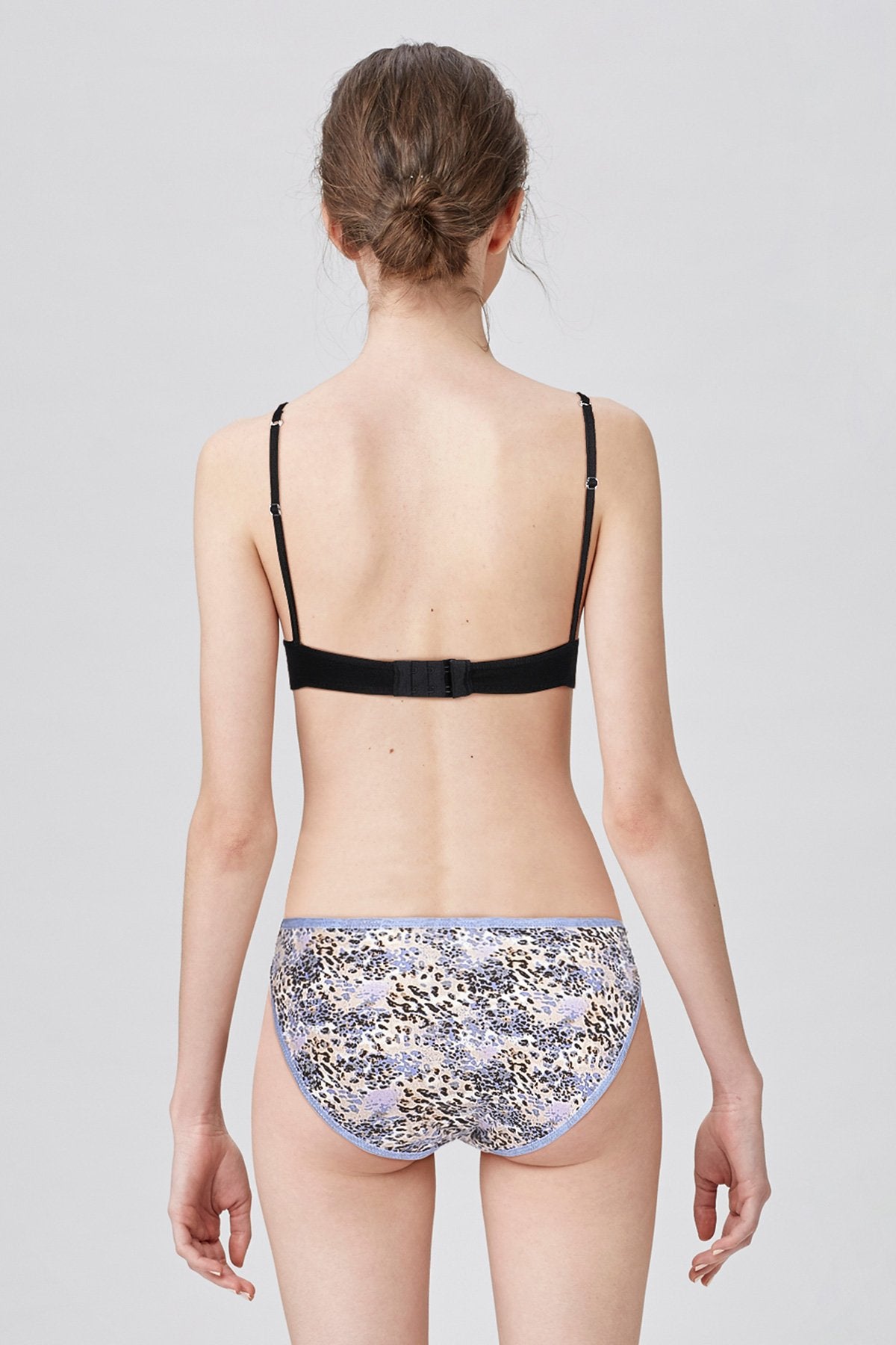 BLS - Belva Soft Padded Cotton Teen Bra - Black