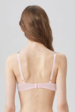 BLS - Pero Wired And Padded Cotton Bra - Pink