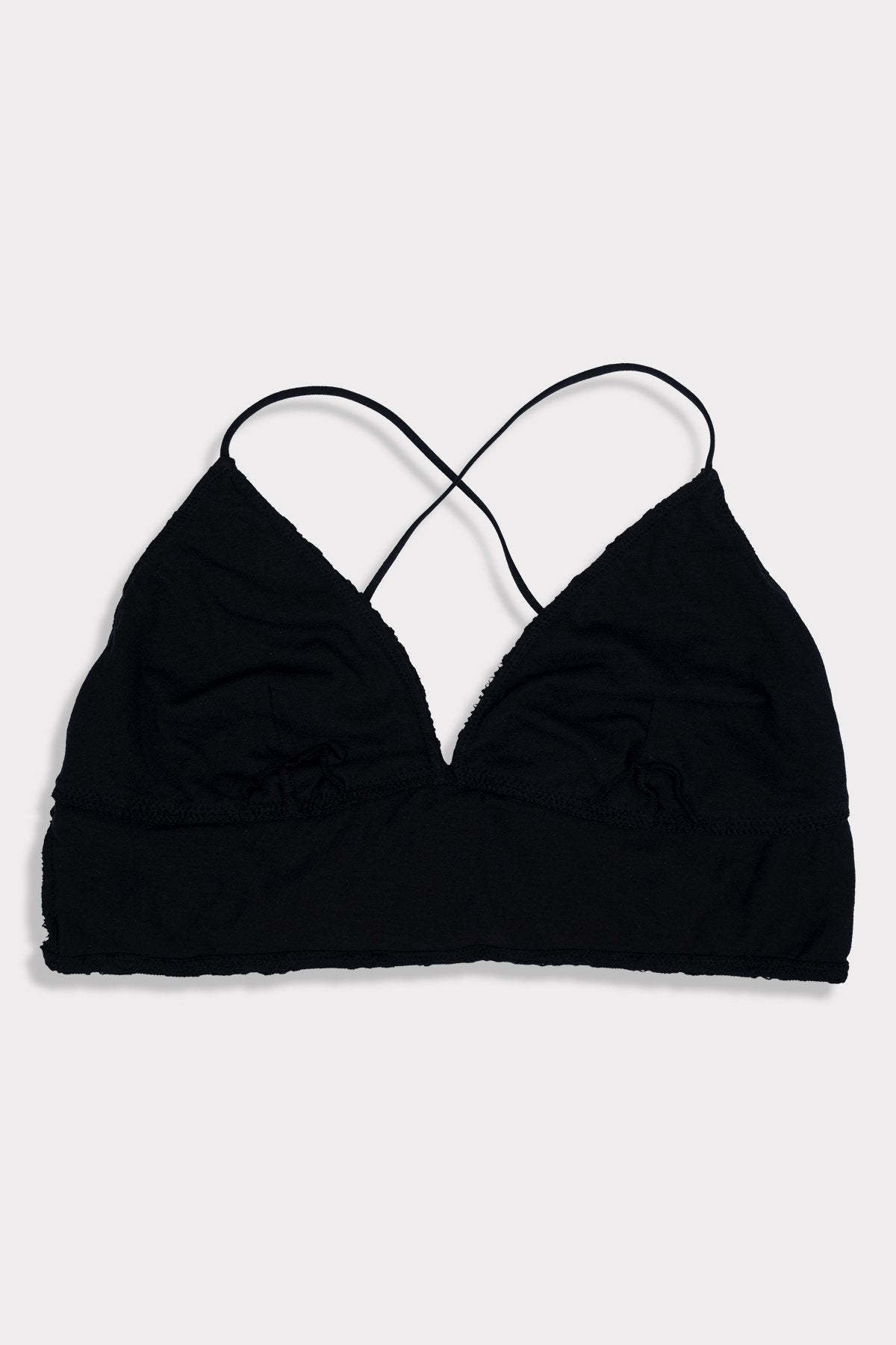 BLS - Belle Non Padded Lace Bralette - Black