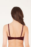 BLS - Parker Wired And Pushup Bra - Berry