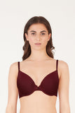 BLS - Parker Wired And Pushup Bra - Berry