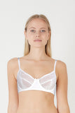 BLS - Petunia Non Padded And Wired Lace Bra - White