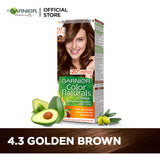 Garnier - Color Naturals Crème Hair Color - 4.3 Golden Brown
