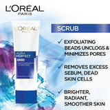 LOreal Paris - Aura Perfect Anti Dullness Scrub Facial Foam Wash For Brighter Skin 100 ml