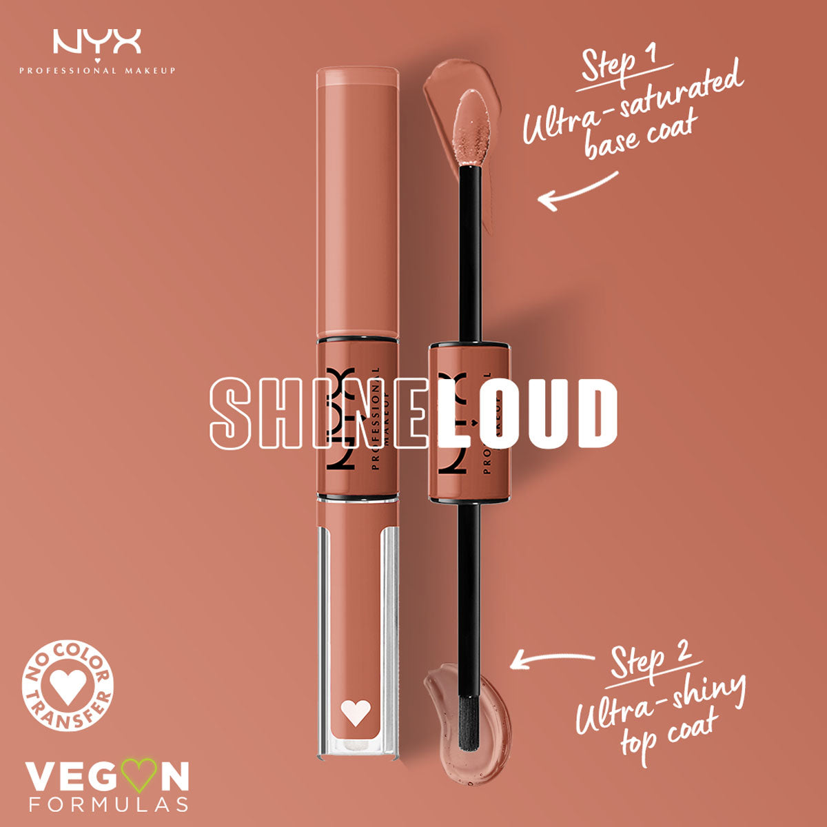 NYX - Shine Loud High Shine Lip Color - 02 Goal Crusher
