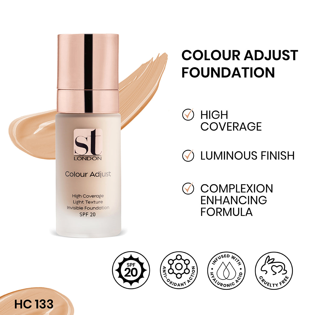 ST London - Colour Adjust High Coverage Foundation