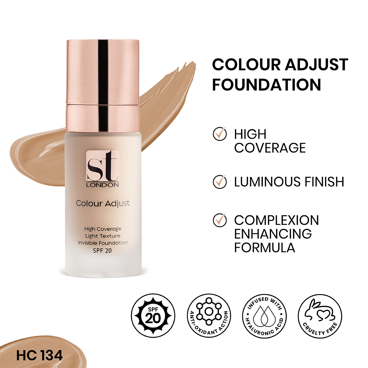 ST London - Colour Adjust High Coverage Foundation