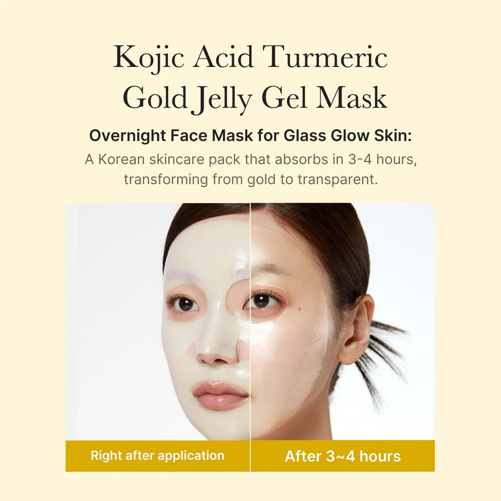 Medicube - Kojic Acid Turmeric Gold Jelly Gel Mask 1pc