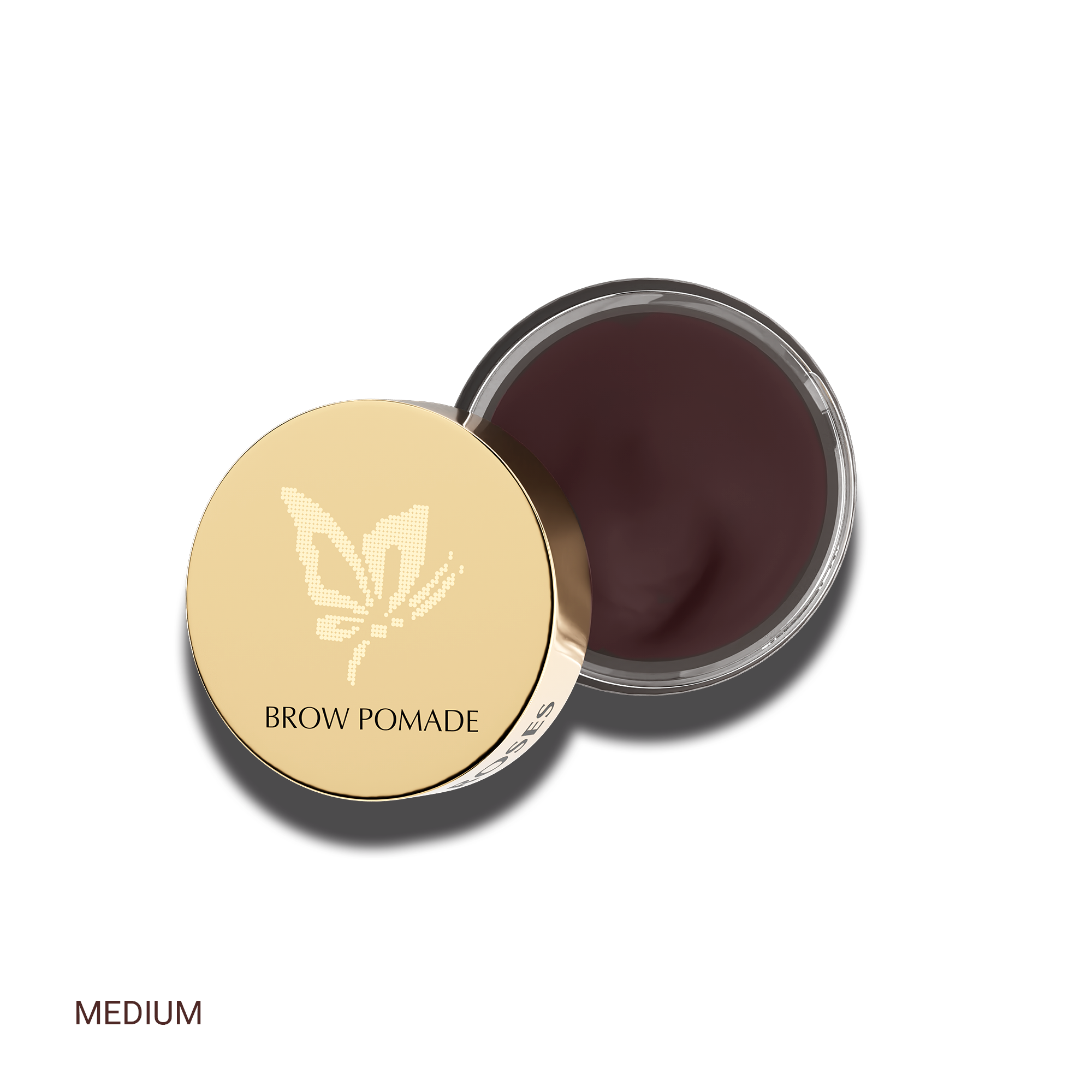 BBA By Suleman - 24K Gold & Roses Brow Pomade - 02 MEDIUM